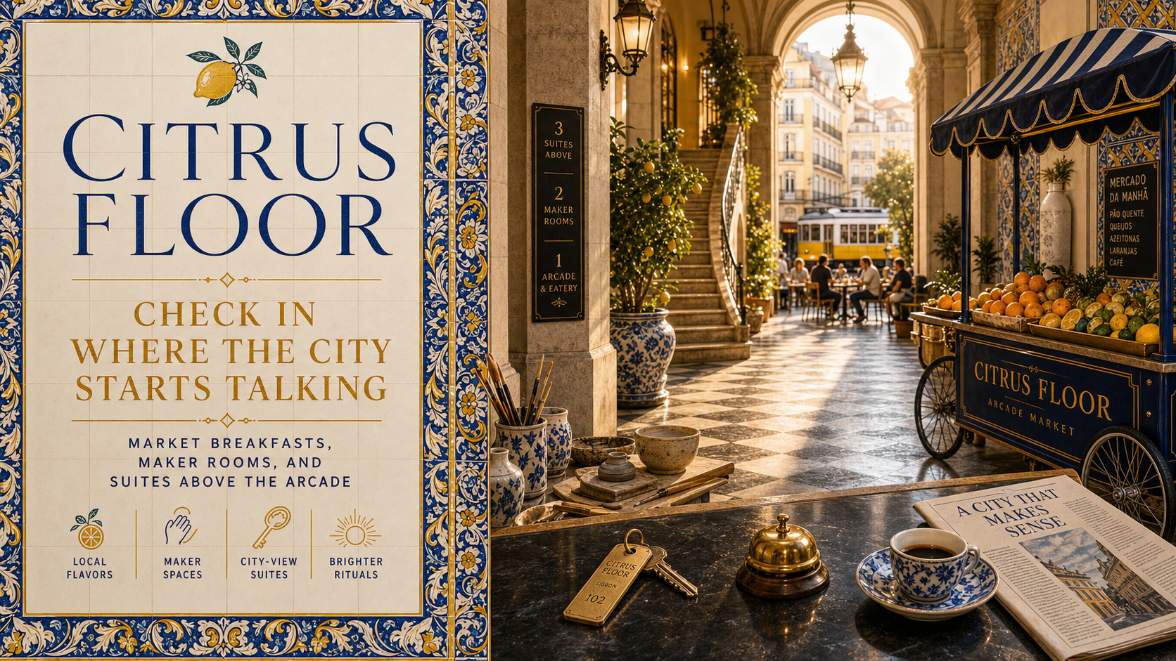 Citrus Floor City Starts Talking Luxury Hospitality Campaign 16x9 widescreen Ribbsaeter Advertising campaign