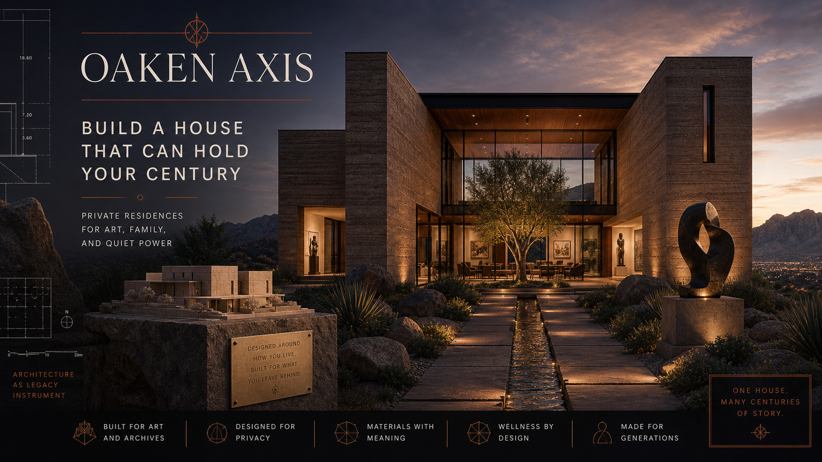 Oaken Axis Build House Century Architecture Campaign 16x9 by Ribbsaeter Advertising, Architecture & Design campaign image