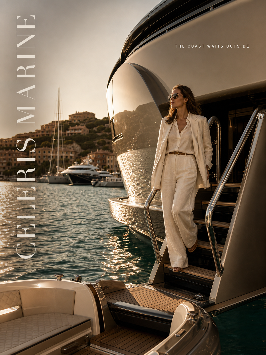 Celeris Marine The Coast Waits Outside Yachts Campaign 3x4 Ribbsaeter Advertising campaign image