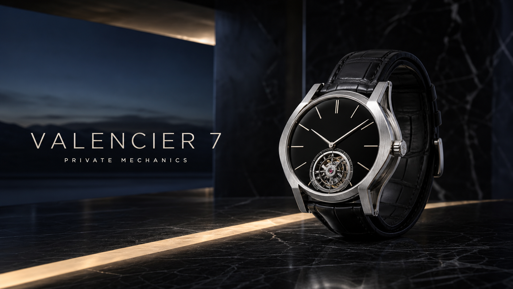 Valencier 7 Private Mechanics Watch Campaign 16x9 by Ribbsaeter Advertising, Jewelry & Watches campaign image