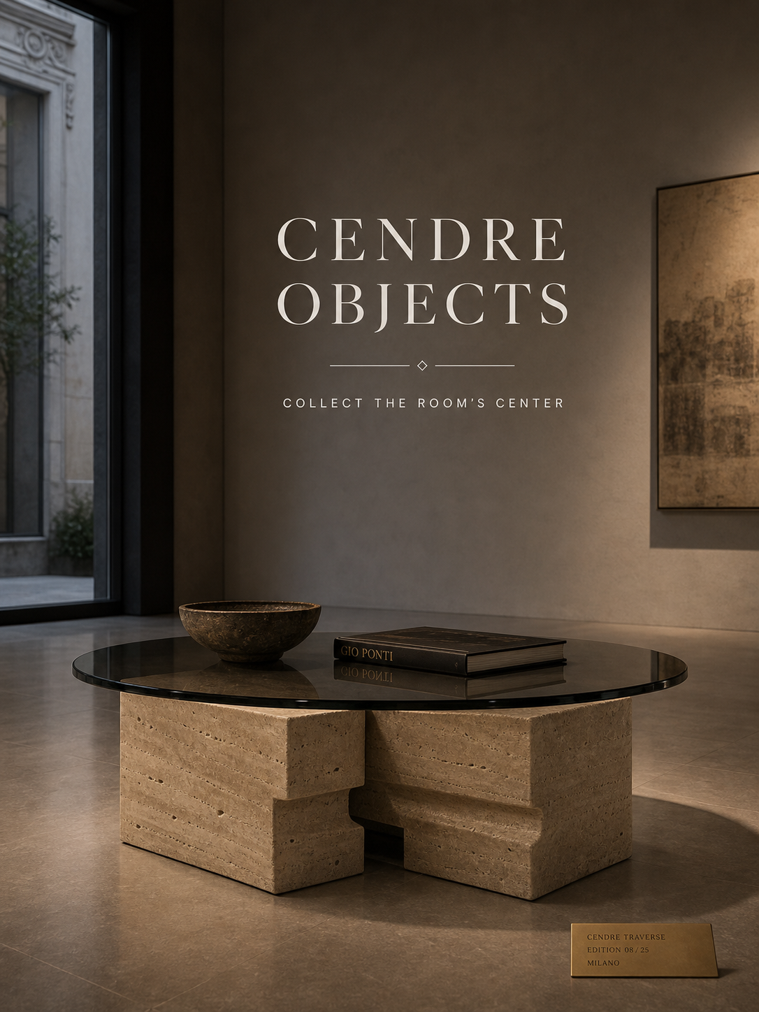 Cendre Objects Collect Room Center Collectible Design Campaign 3x4 Ribbsaeter Advertising campaign image