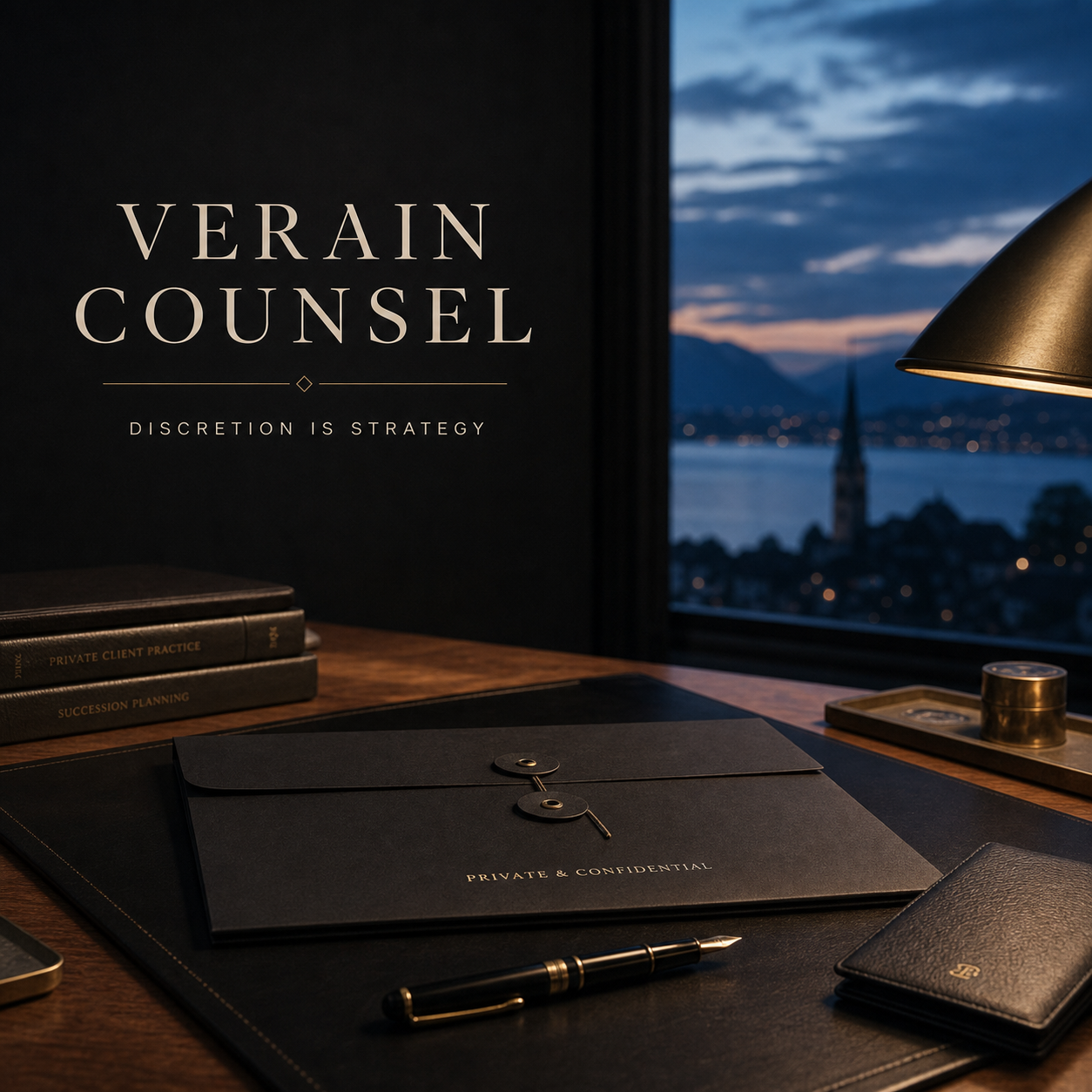 Verain Counsel Discretion Is Strategy Private Advisory Campaign 1x1 Ribbsaeter Advertising campaign image