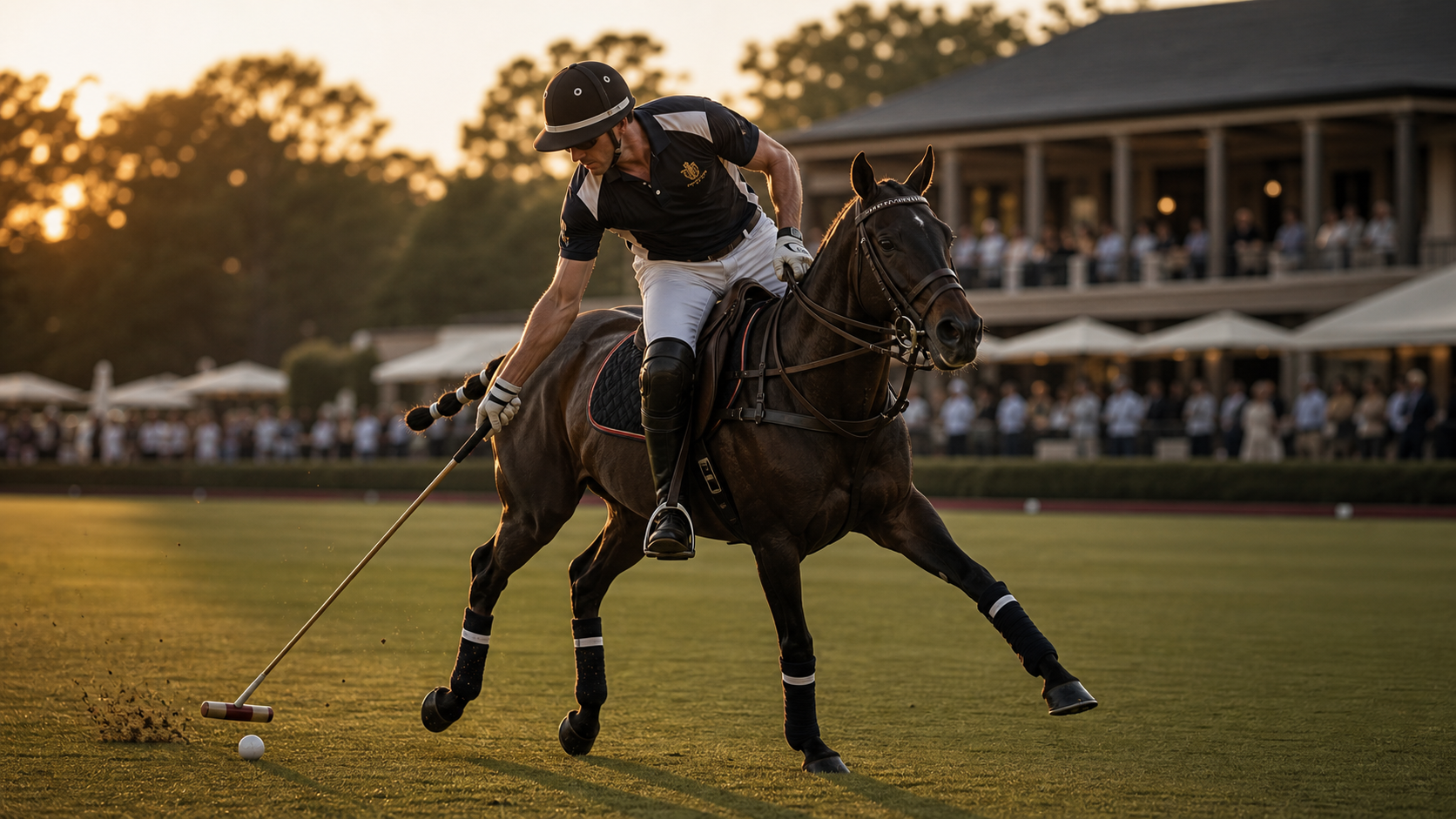 Polo Golden Hour Match Campaign by Ribbsaeter Advertising, Private Wealth, Culture & Events campaign image
