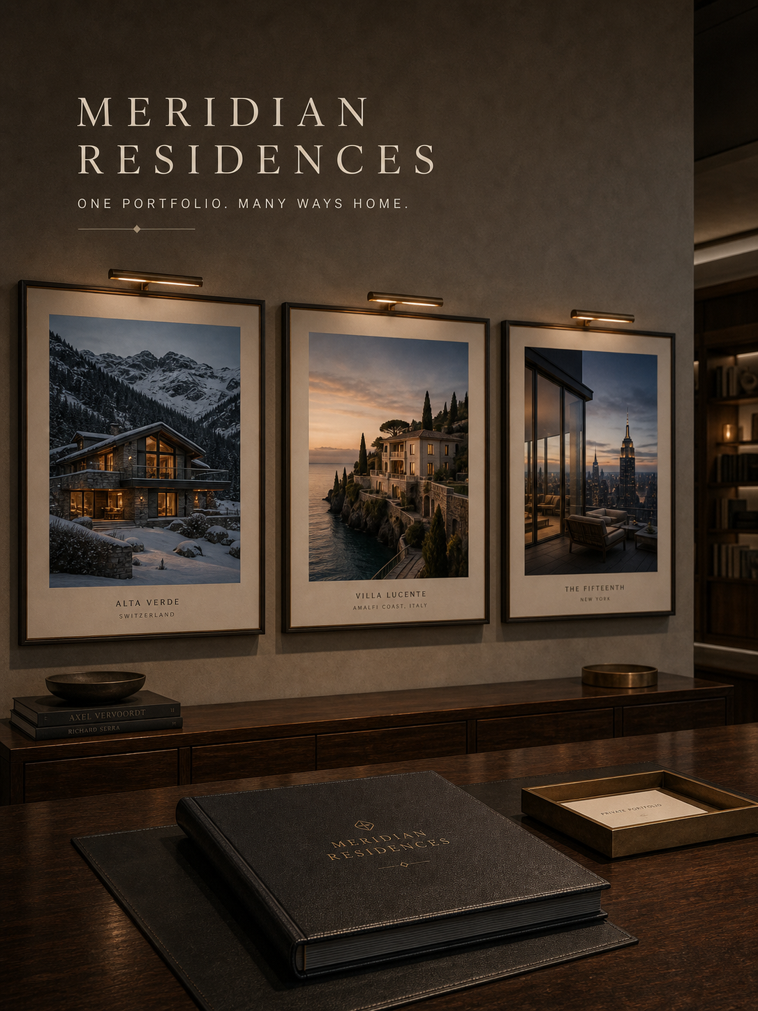 Meridian Residences One Portfolio Many Ways Home Campaign 3x4 Ribbsaeter Advertising campaign image