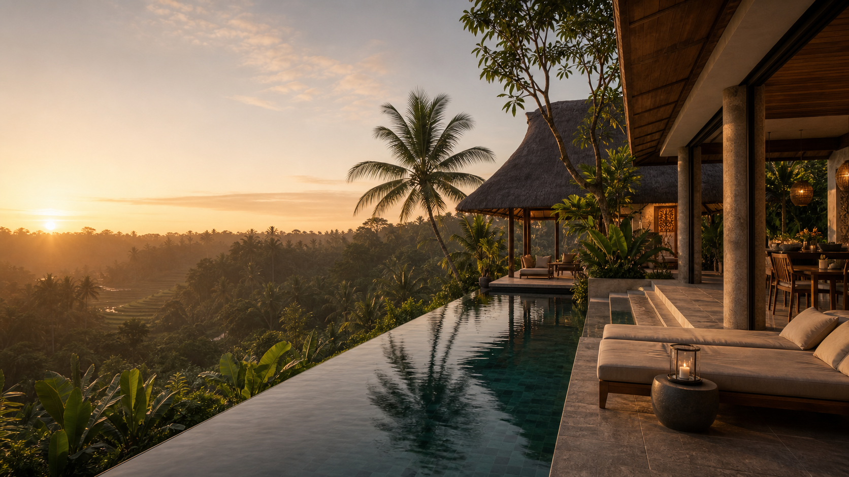 Bali luxury advertising campaign image