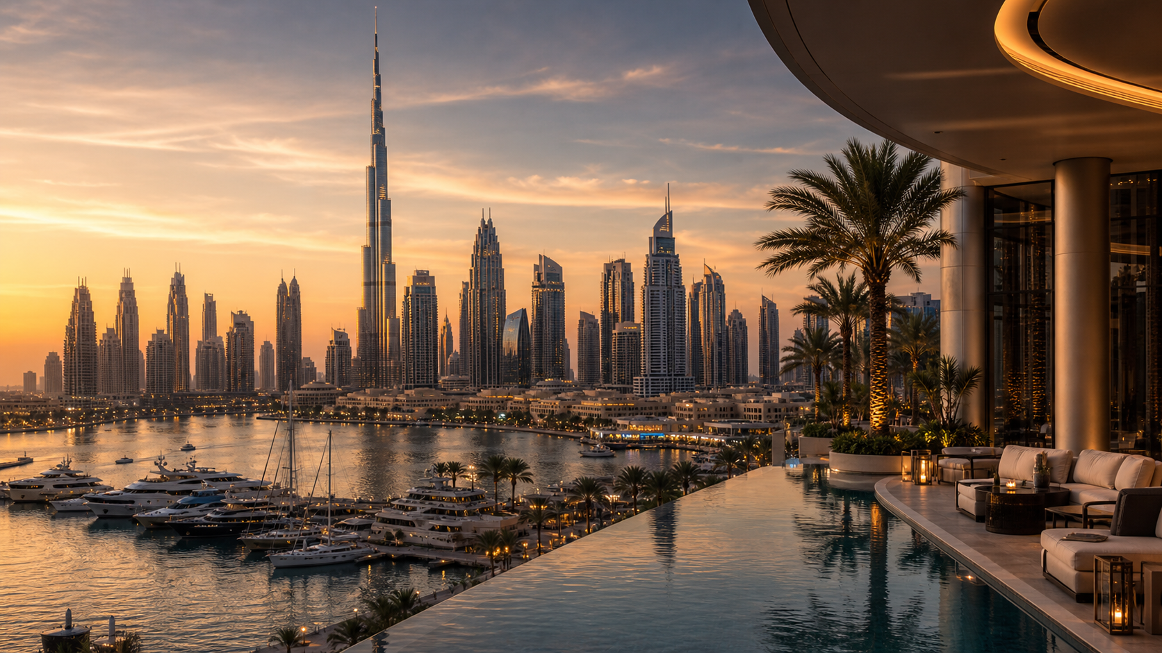 Dubai luxury advertising campaign image