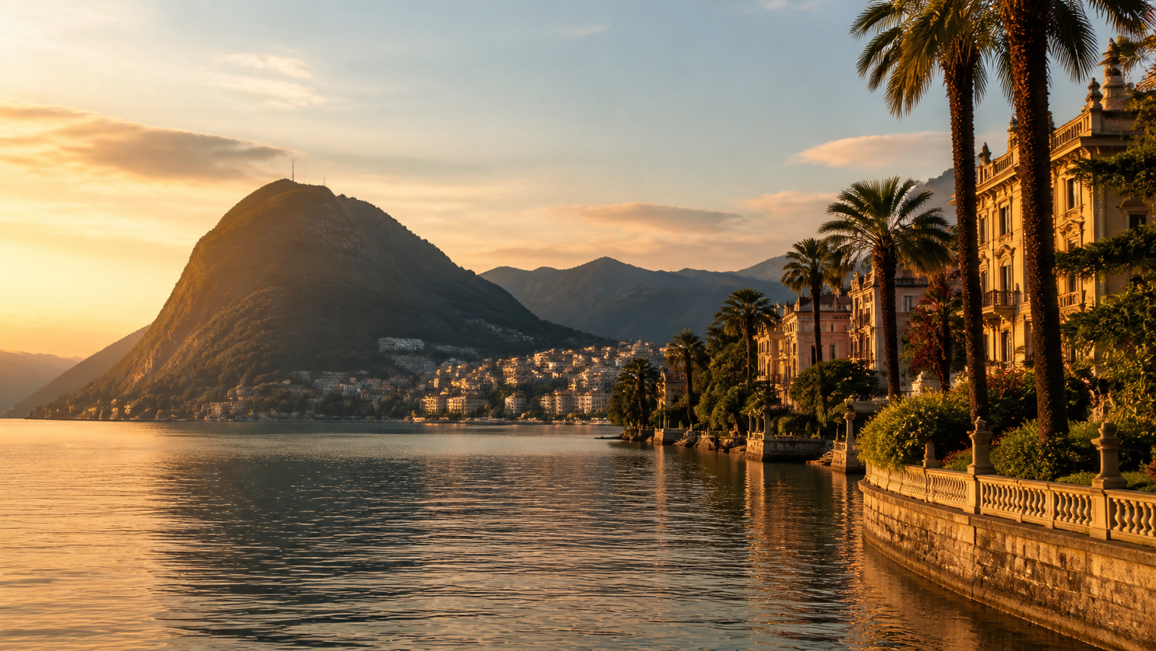 Lugano luxury advertising campaign image