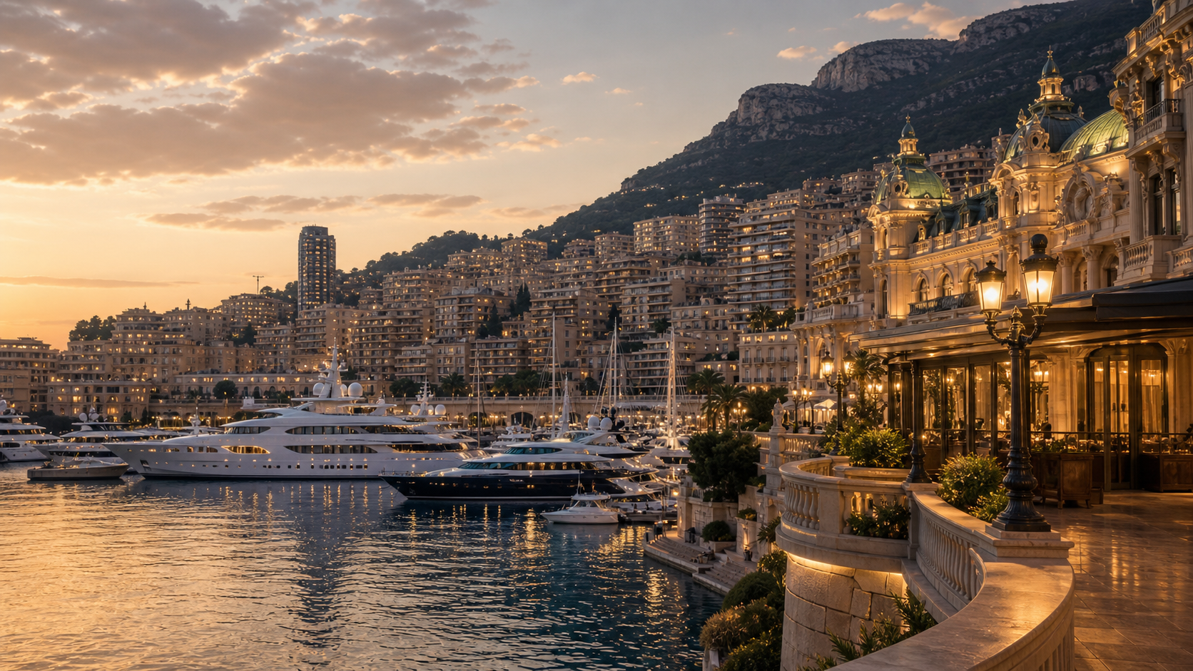 Monaco luxury advertising campaign image