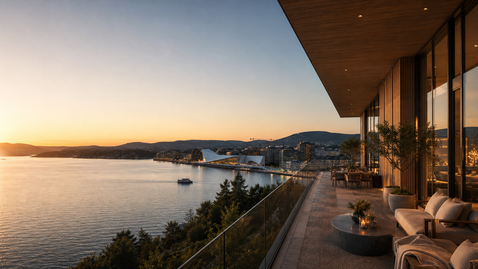 Oslo luxury advertising campaign image
