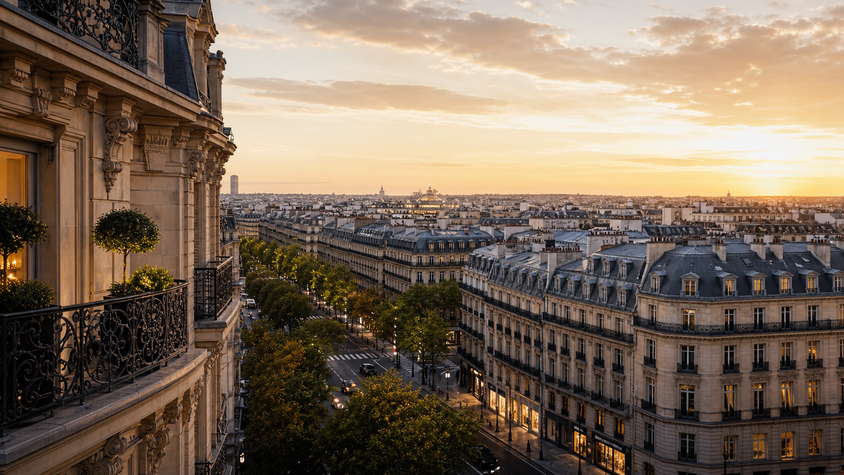 Paris luxury advertising campaign image