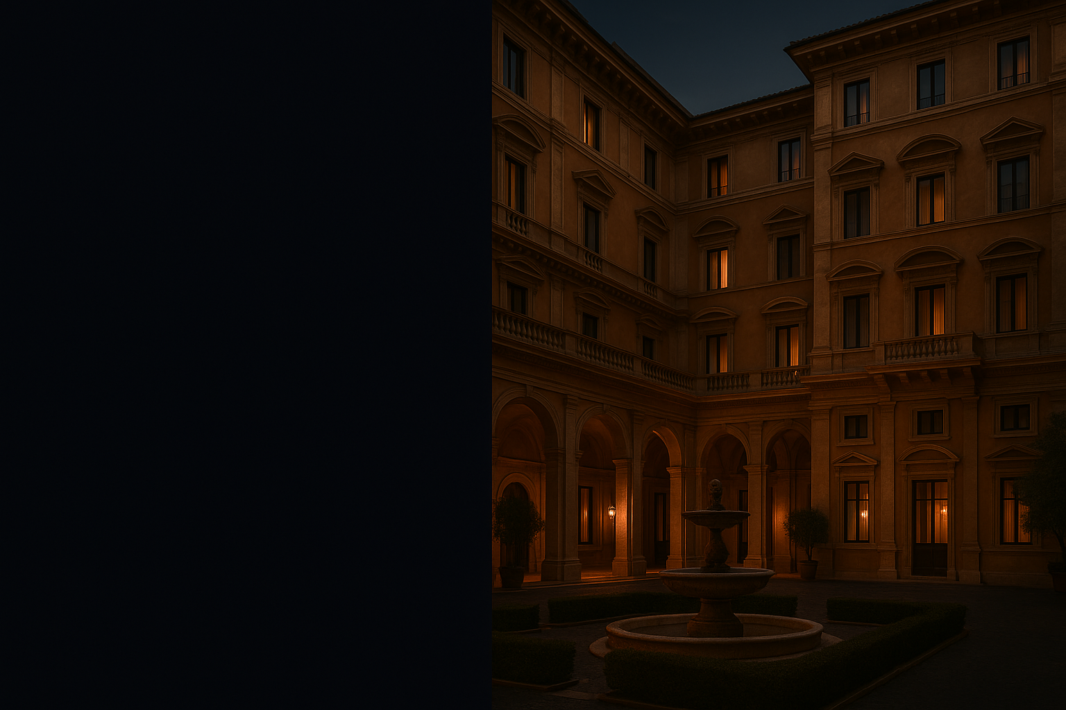 Rome luxury advertising campaign image