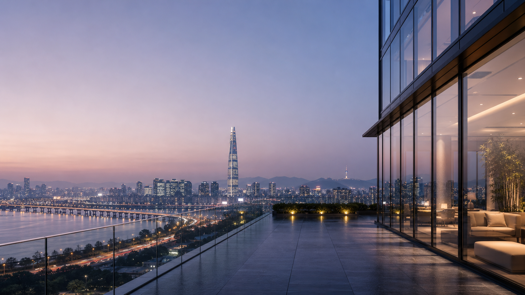 Seoul luxury advertising campaign image