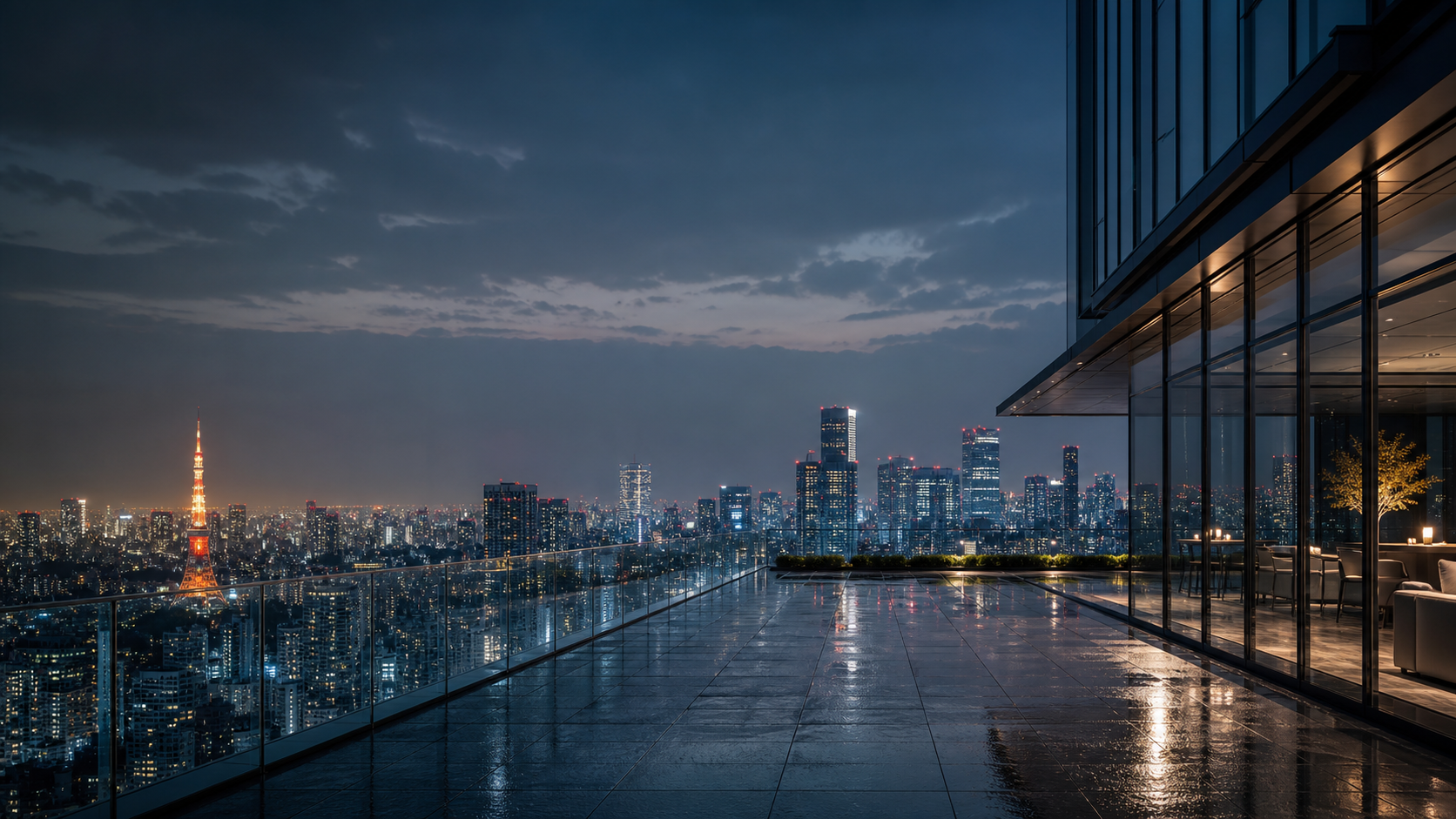 Tokyo luxury advertising campaign image