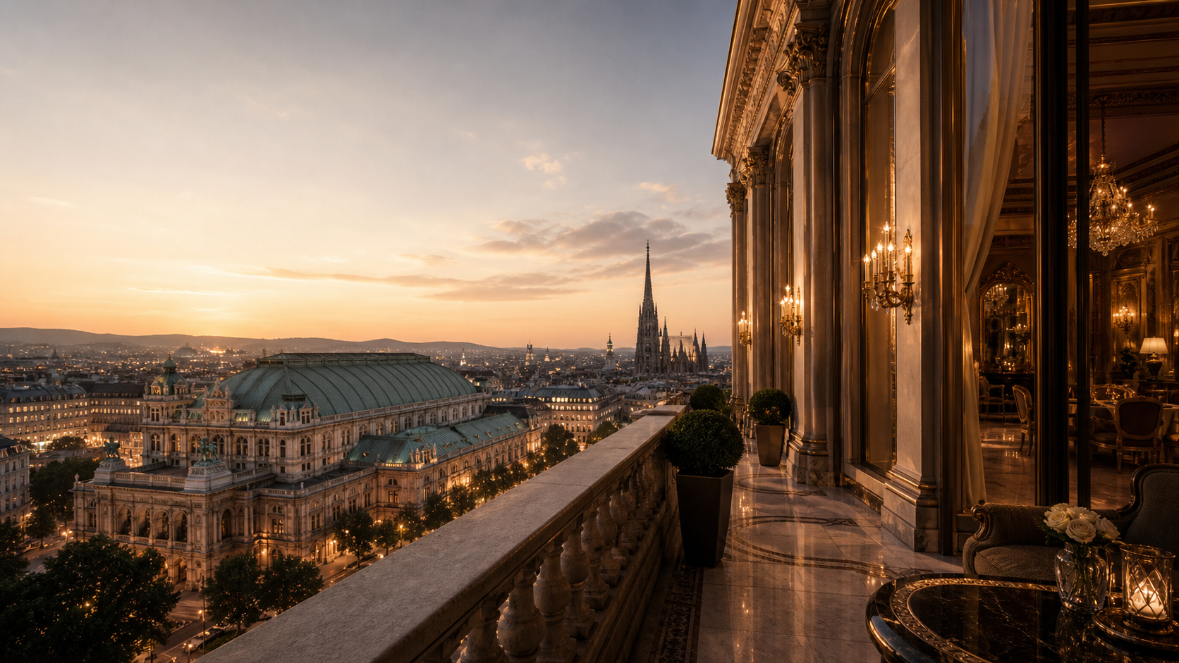Vienna luxury advertising campaign image