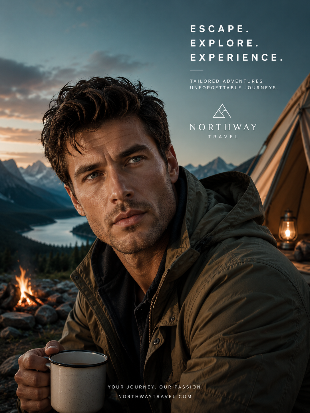 Alpine Expedition Lodge Campaign Ribbsaeter Advertising campaign image