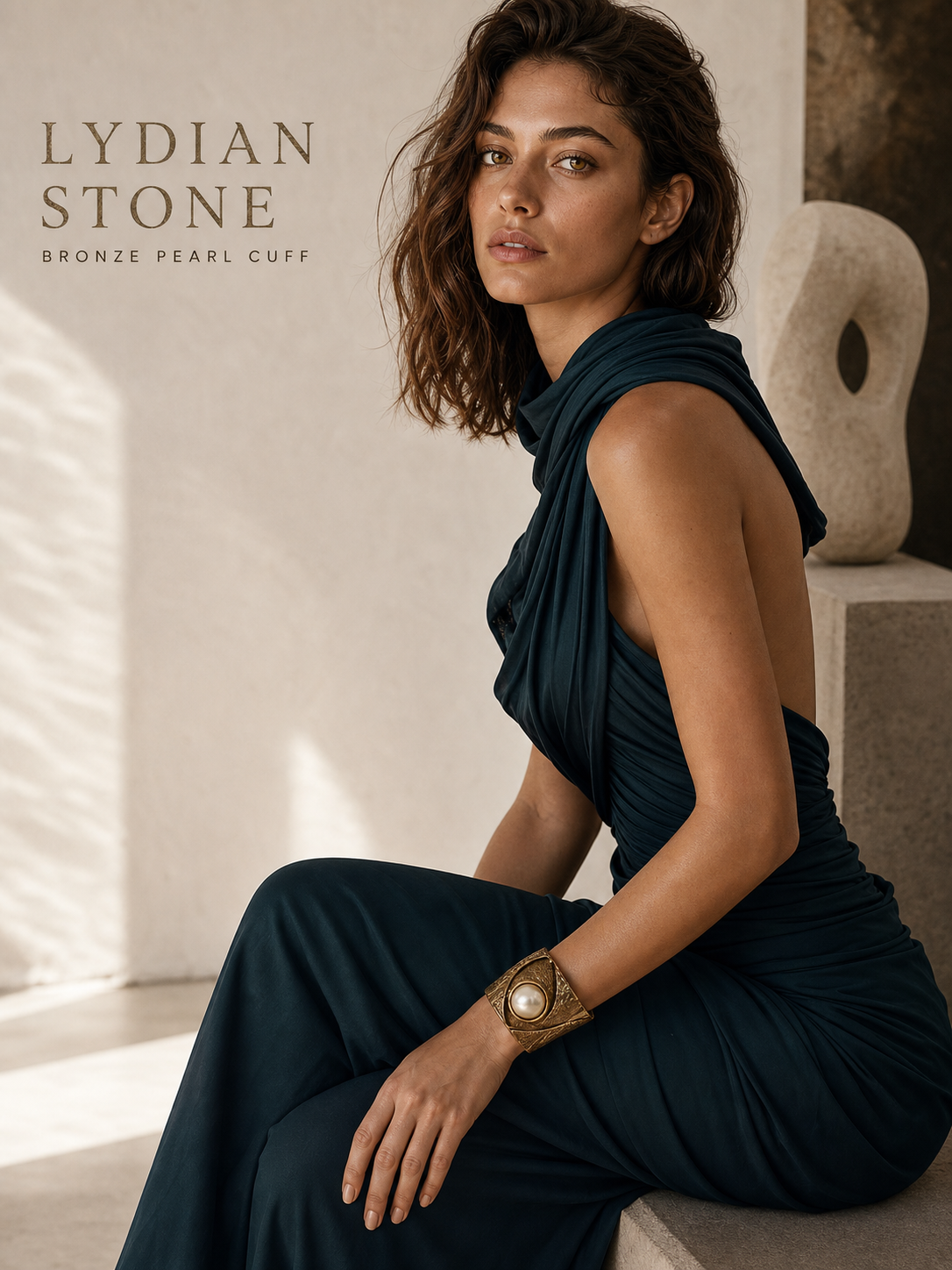 Derya Aksoy Lydian Stone Jewelry Campaign by Ribbsaeter Advertising, Jewelry & Watches campaign image for luxury brand presence