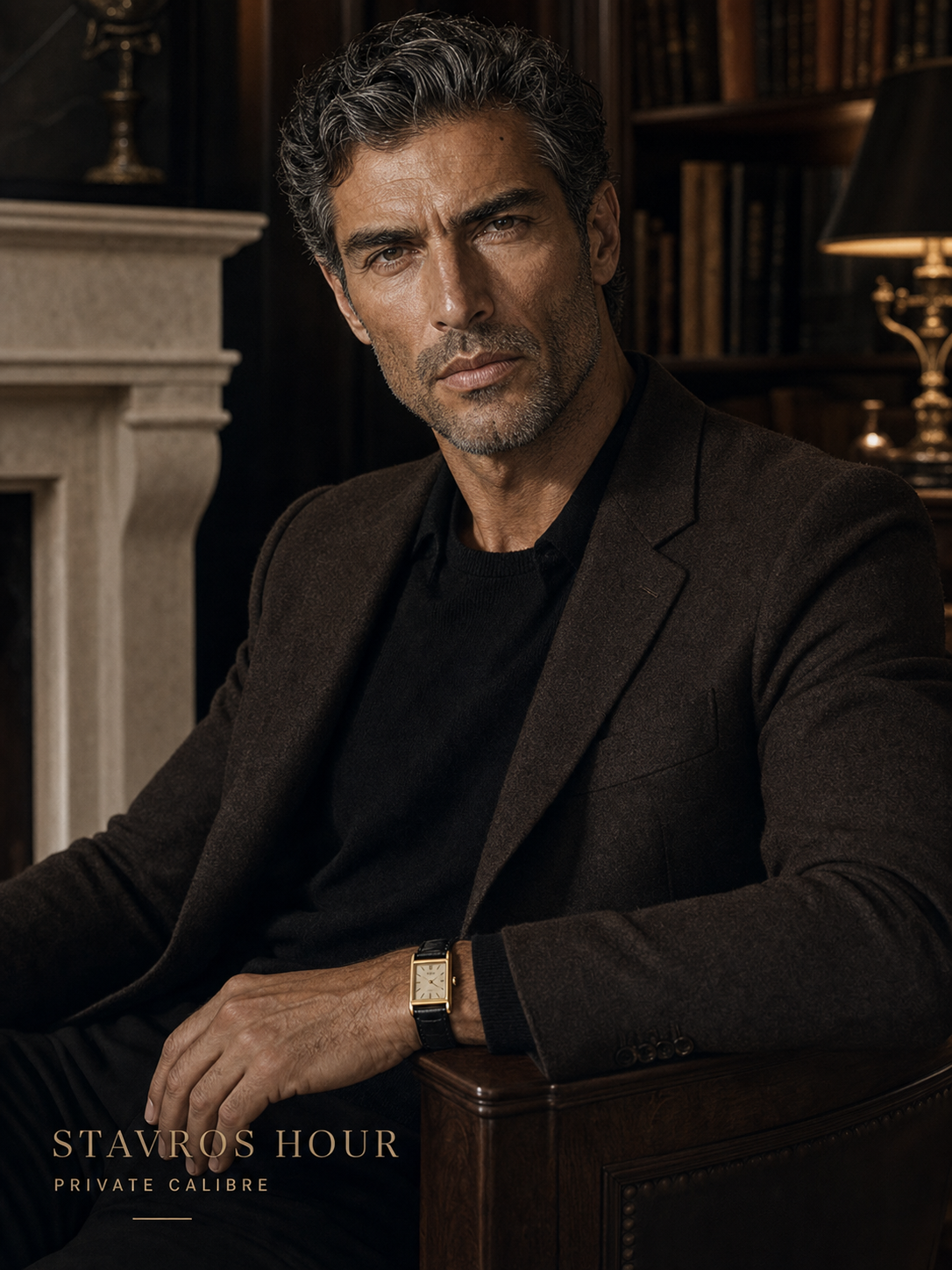 Leonidas Stavrou Stavros Hour Private Calibre Watch Campaign Ribbsaeter Advertising campaign image