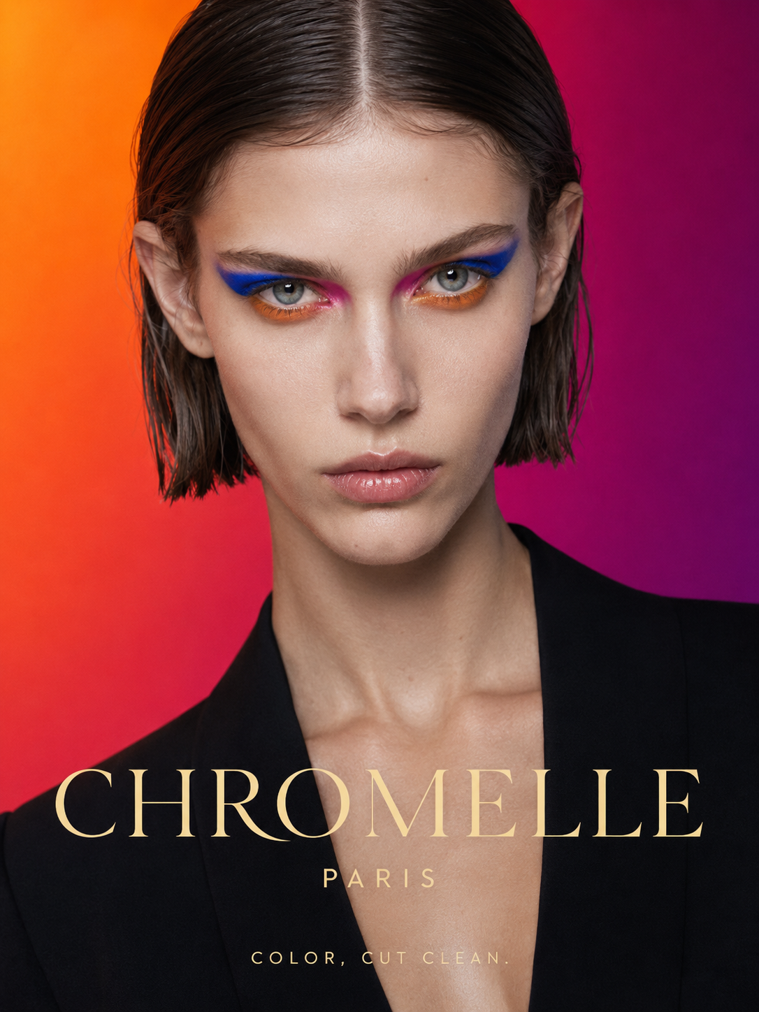 Mara Weiss Chromelle Colour Beauty 3x4 Ribbsaeter Advertising campaign image